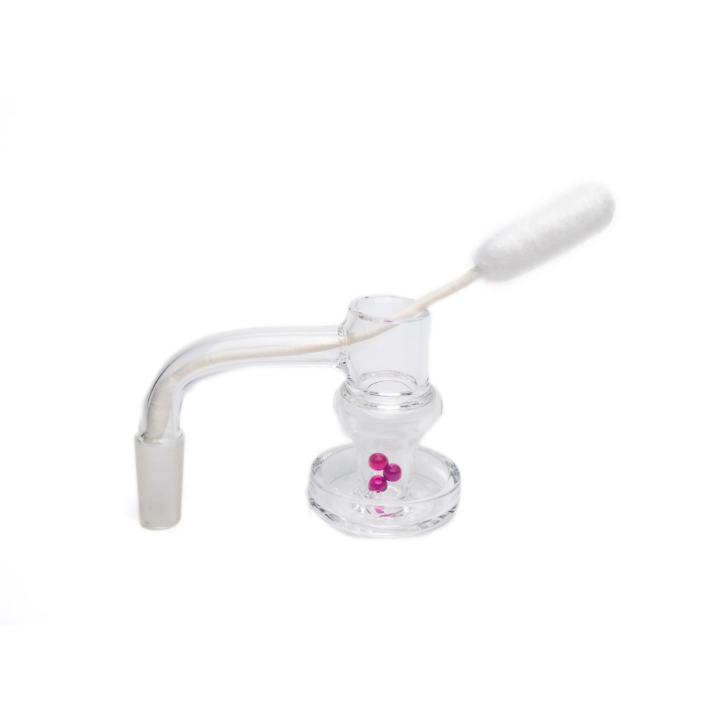 Slurper Mop cleaning a terp slurper quartz nail