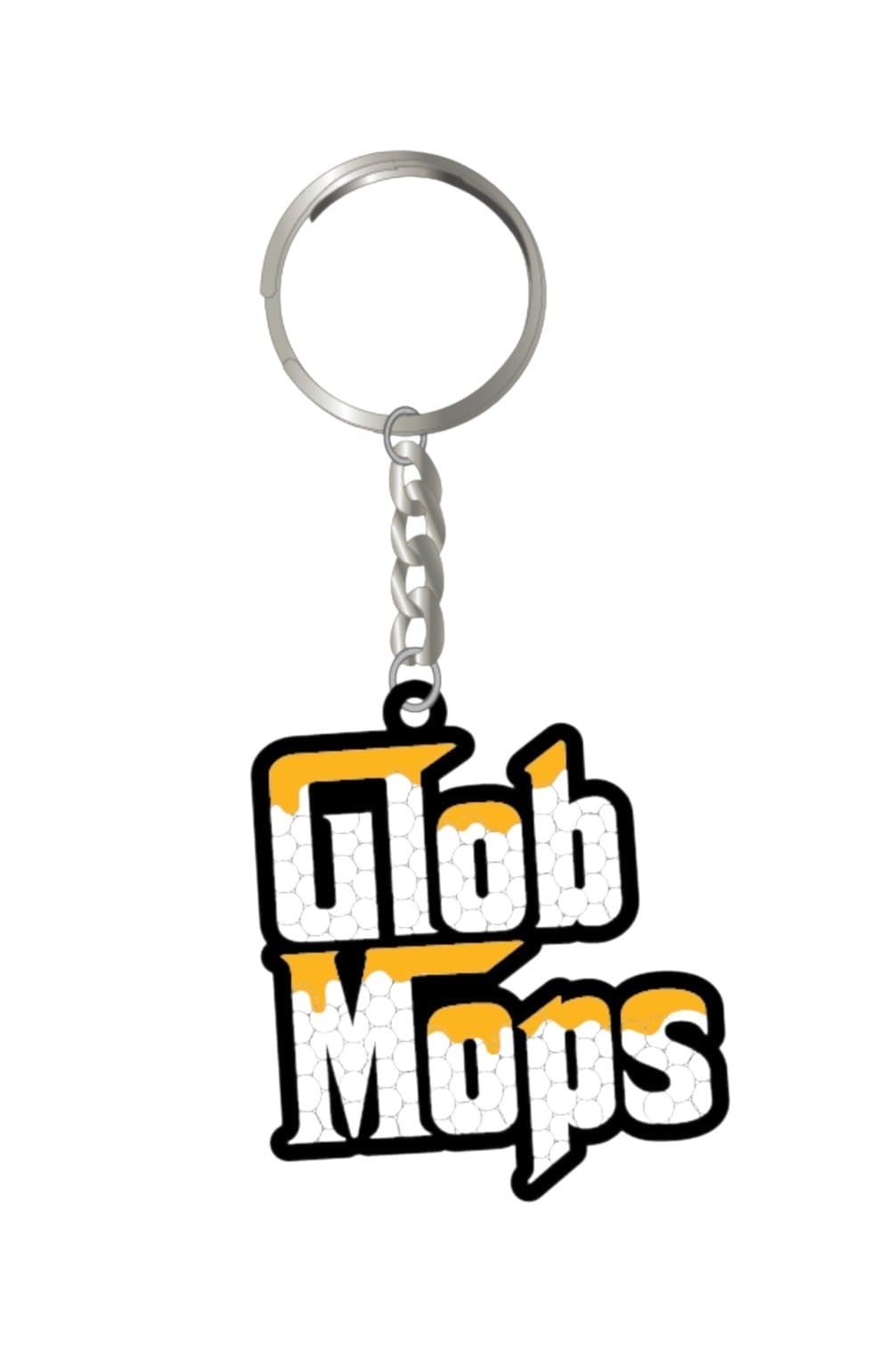 Glob Mops Logo Keychain
