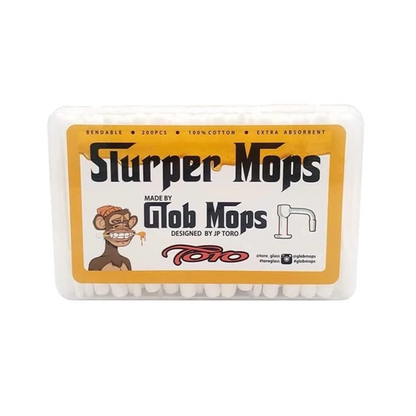 Glob Mops Slurper Mops box designed for terp slurper cleaning